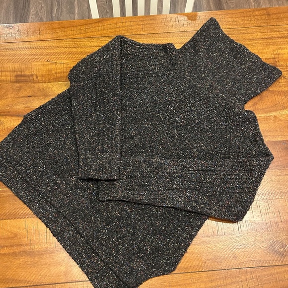 Madewell Chunky Speckled Turtleneck Sweater M - Picture 6 of 8